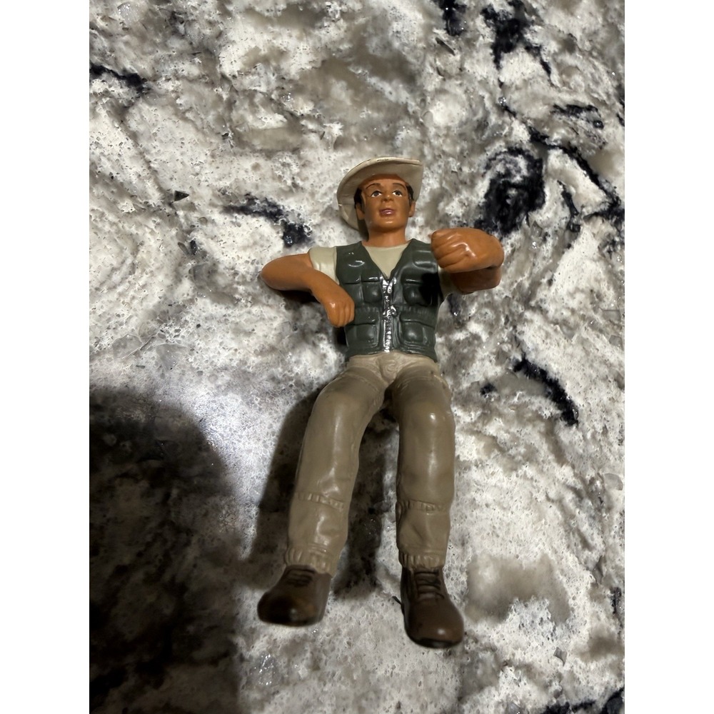 Schleich Safari Truck Driver Figure Only #42004 Rider Man 2008